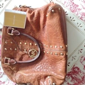 Michael Kors Brown Large Leather Bag